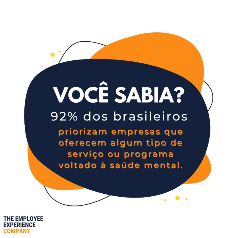 Brasileiros priorizam empresas que se preocupam com a saúde mental dos colaboradores