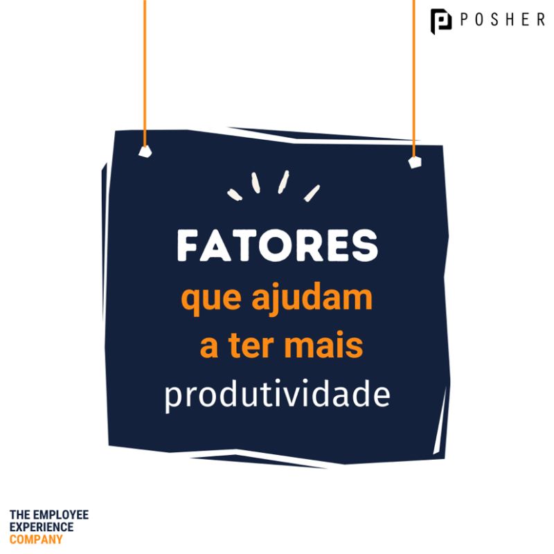 Fatores que ajudam a ter mais produtividade