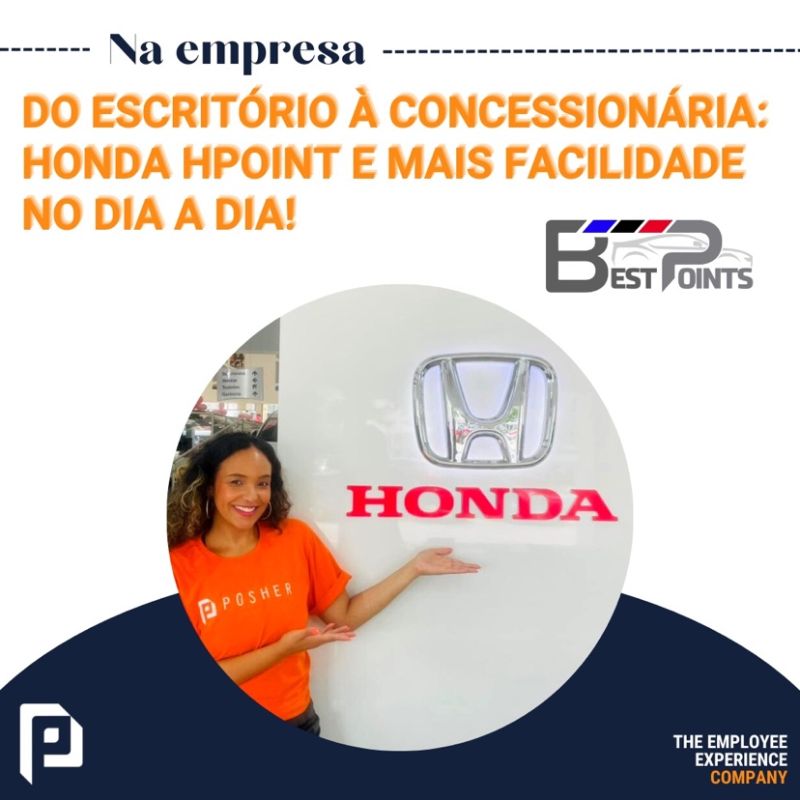 O Grupo Honda HPoint sabe da importância do bem-estar dos colaboradores.
