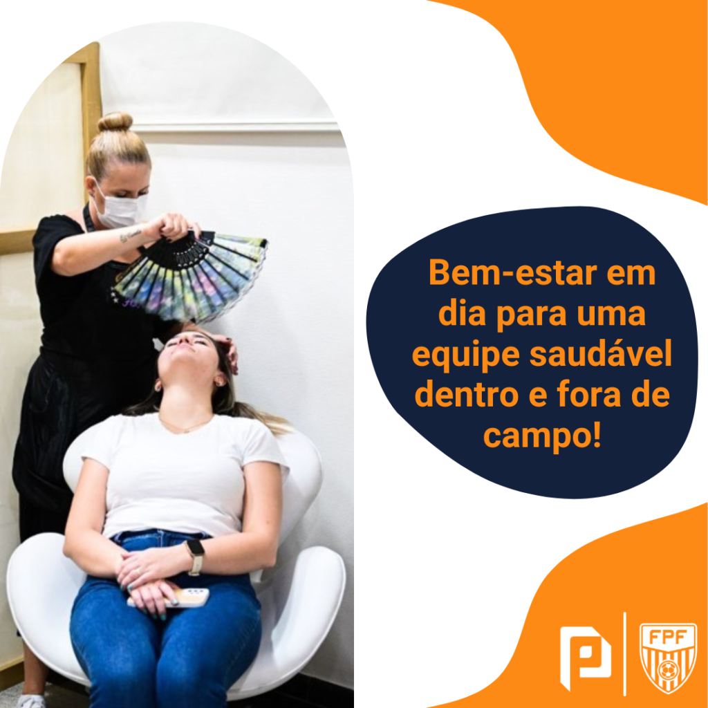 Bem-estar em dia para uma equipe saudável dentro e fora de campo!