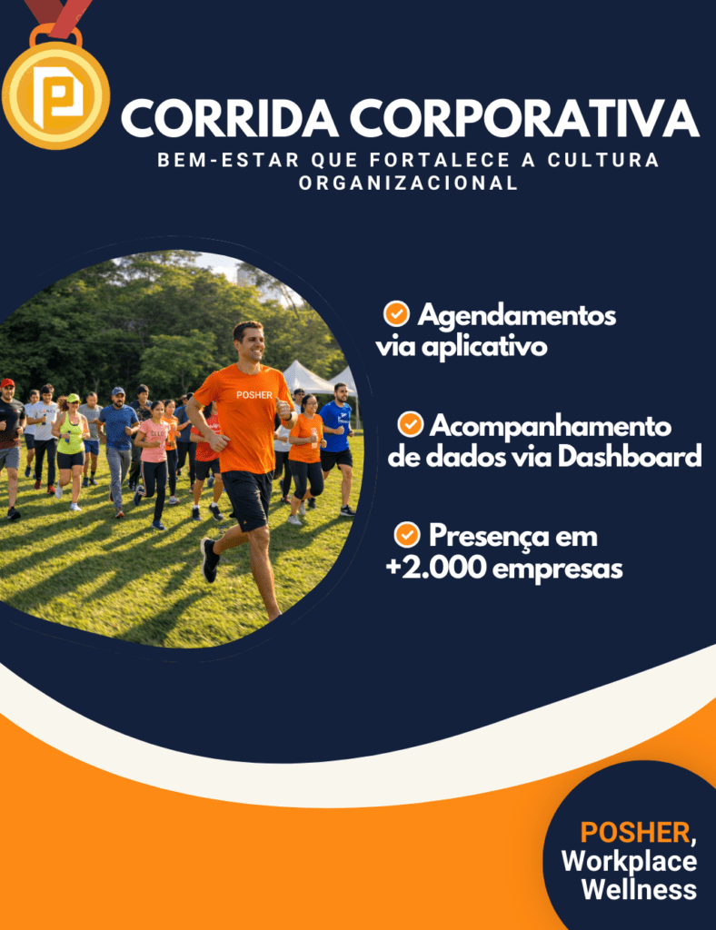 Corrida corporativa com a POSHER