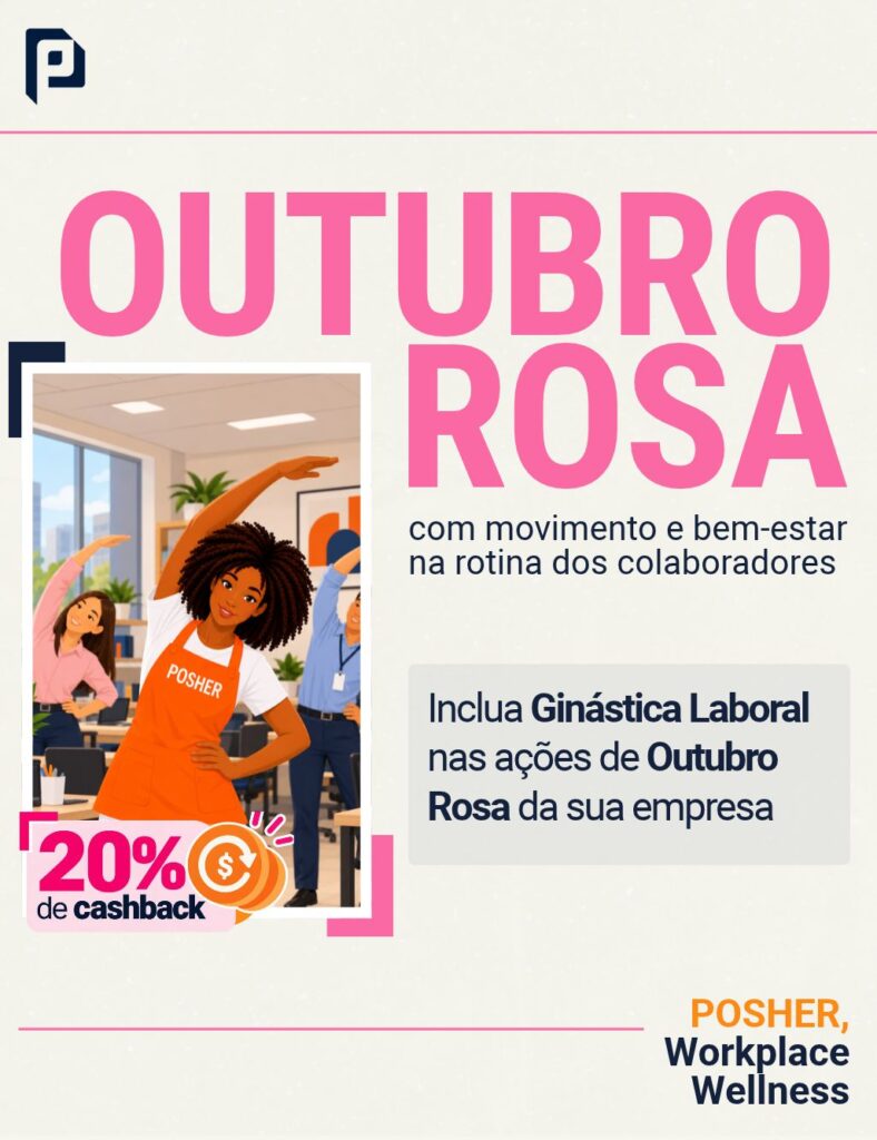 Ainda dá tempo de planejar ações de bem-estar para Outubro Rosa na sua empresa!